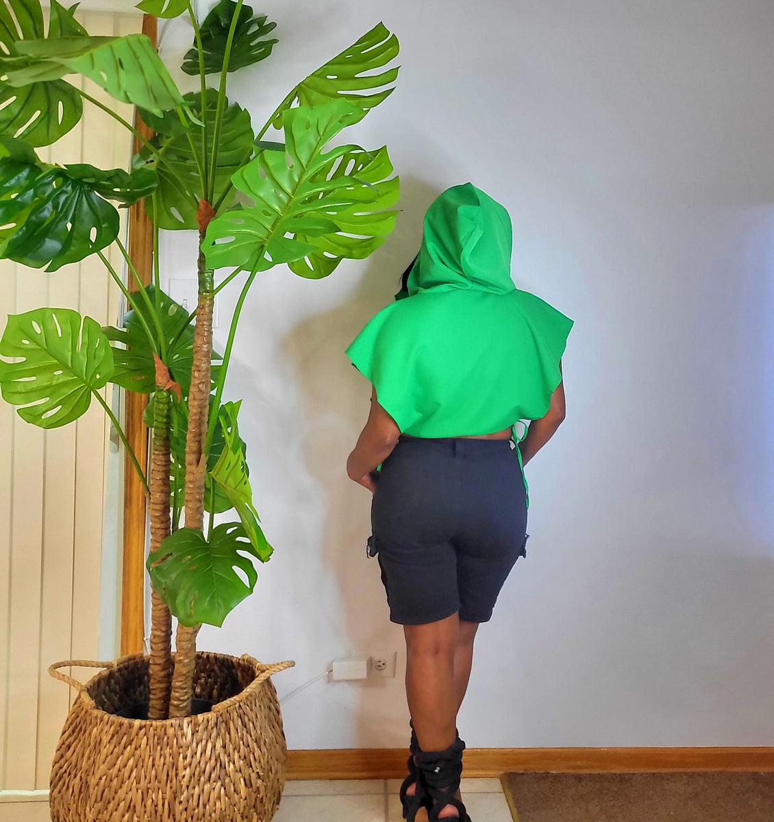 Black Cargo Shorts Obsessed Chicago Boutique