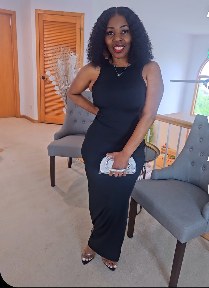 Black Excellence Backout Maxi Dress