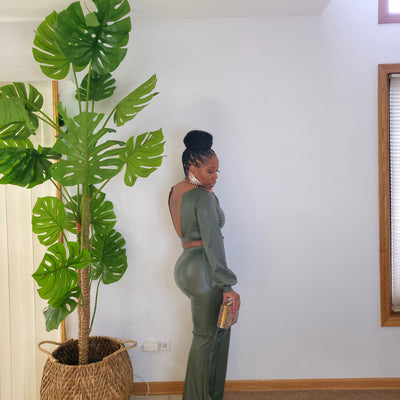 Sassy Me Faux Leather Set