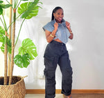 Side-Out Denim Vest