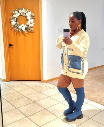 Kerri Ann Denim Cardigan