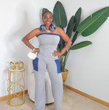 Denim Patch Jumpsuit