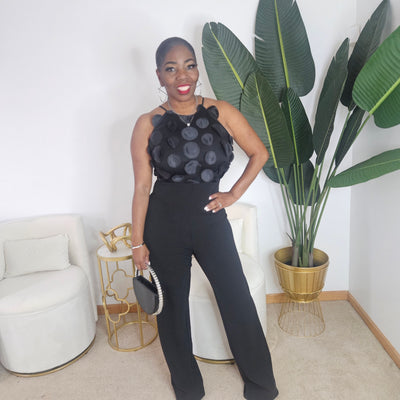 Black Peddle Jumpuit