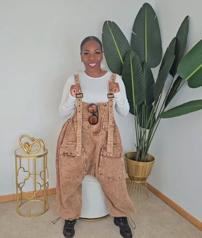 In His Feeings Denim Jumpsuit