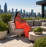 Orange Citrus 2 Piece