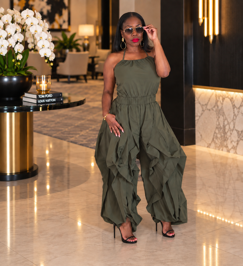 Ruffle My Feathers Jumpsuit