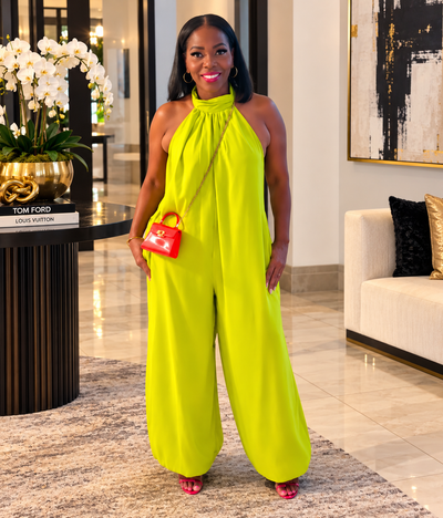 Lime Me Up Jumpsuit