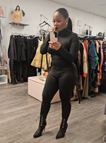 Let's Go Turtleneck Jumpsuit