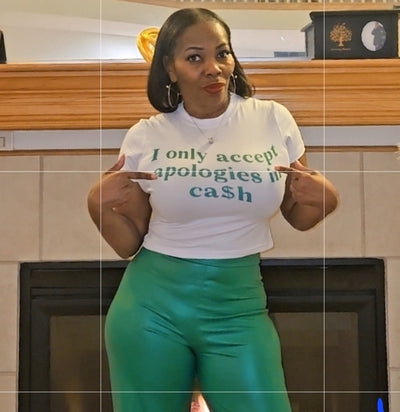 Apologies in Cash Tee