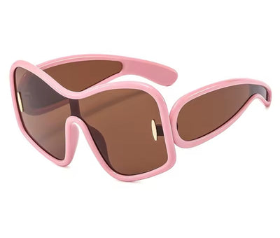 Vintage Big Frame Sun Glasses