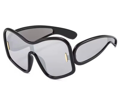 Vintage Big Frame Sun Glasses