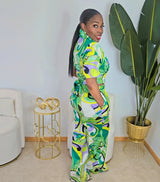 2 Piece Floral Set