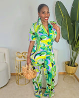 2 Piece Floral Set