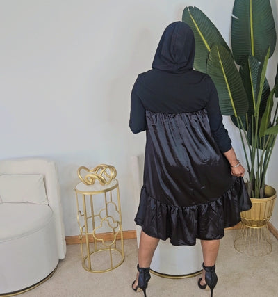 Hood Sweater Dress