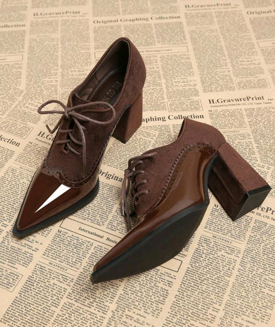 Chuckie Heel Pointy Toe Shoes
