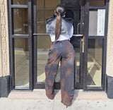 2 Toned Barrel Jeans