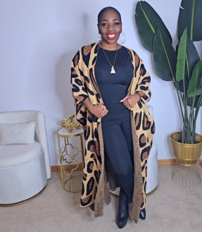 Leopard Kimono