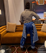 Megan Striped Tie Top