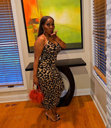 Sexy Leopard Cami Dress