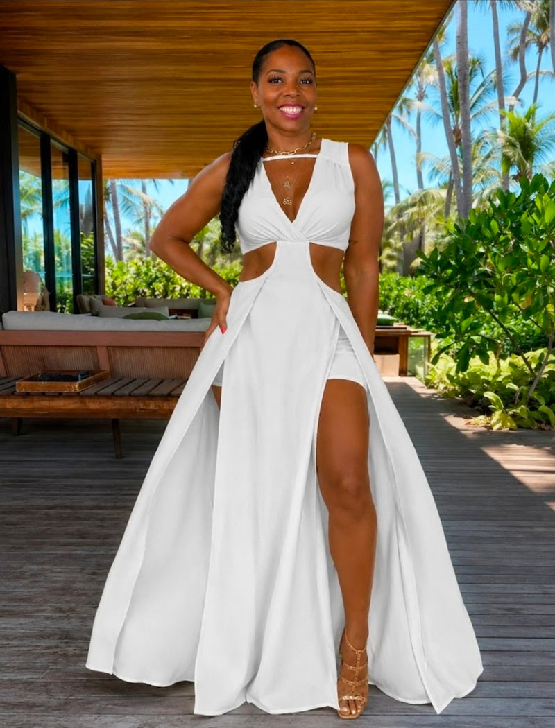 Slaycation Cut-out Maxi Dress