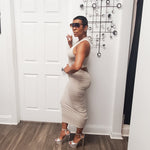Oatmeal BodyCon Dress