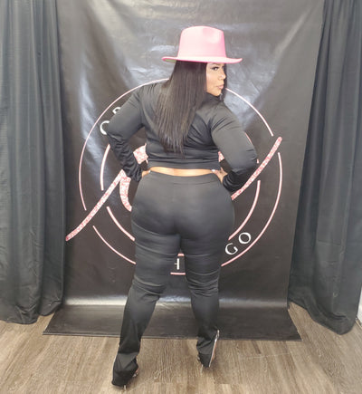 Black 2 Piece Set