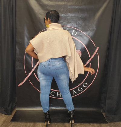Dark Denim Distressed Jeans