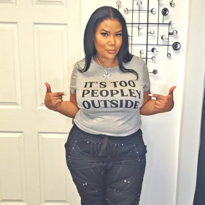 Too Peopley Outside Tee