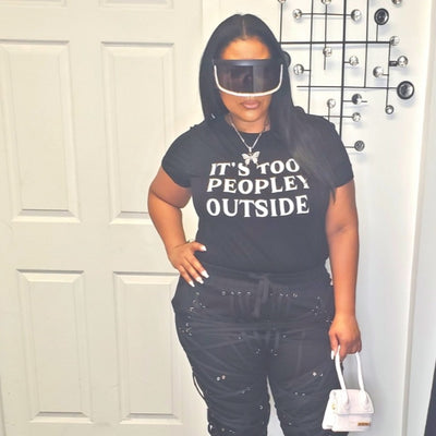 Too Peopley Outside Tee