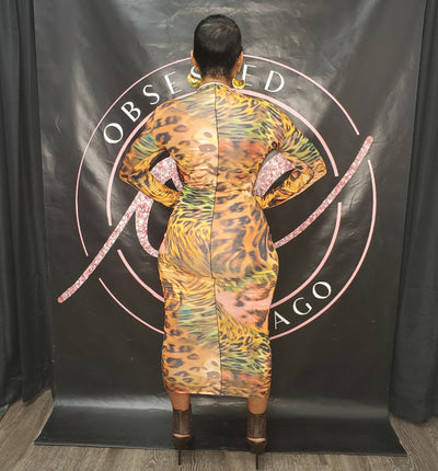On The Wildside Bodycon Dress