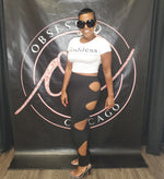 Whole in One Bodycon Skirt