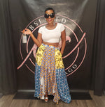 Check Mate Maxi Skirt