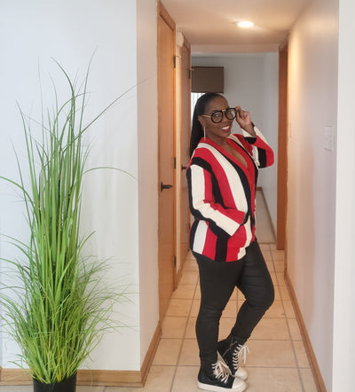 Bell Sleeve Cardigan Sweater
