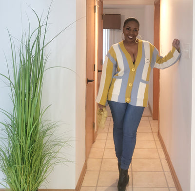Bell Sleeve Cardigan Sweater