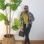 Vintage Splice Letter Jacket
