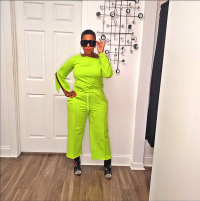 Neon Geen 2 Piece Set