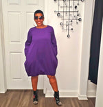 Purple Bubble Dress