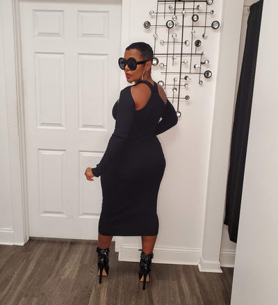 Black Beauty Bandage Dress
